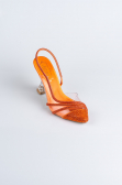 Orange Stony Evening Shoe MJ1057