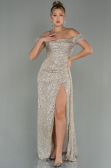 Long Mink Scaly Evening Dress ABU2987