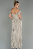 Long Mink Scaly Evening Dress ABU2987