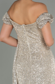 Long Mink Scaly Evening Dress ABU2987
