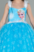 Long Blue Girl Dress ABU3028