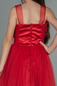 Long Red Girl Dress ABU3032
