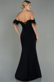 Long Black Evening Dress ABU3050
