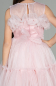 Short Powder Color Girl Dress ABK1707