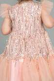 Midi Salmon Scaly Girl Dress ABK1718