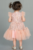 Midi Salmon Scaly Girl Dress ABK1718