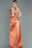 Salmon Mermaid Evening Dress ABU1724