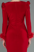 Red Long Evening Dress ABU2804