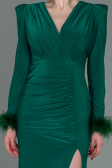 Long Emerald Green Evening Dress ABU2804