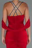 Long Red Prom Gown ABU3101