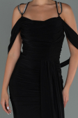 Long Black Prom Gown ABU3101