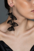 Black Earring UK575