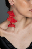 Red Earring UK575