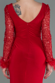 Long Red Evening Dress ABU3008