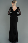 Long Black Evening Dress ABU3008