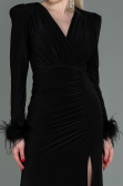 Long Black Evening Dress ABU2804