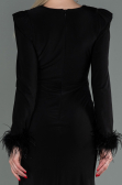 Long Black Evening Dress ABU2804