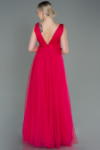 Long Fuchsia Prom Gown ABU3135