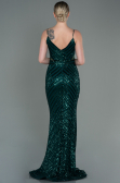 Emerald Green Long Mermaid Evening Dress ABU892