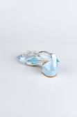Light Blue Mirror Kids Shoe HR100
