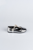 Platinum Patterned Kids Shoe HR185
