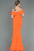 Long Orange Evening Dress ABU3156