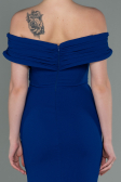 Long Sax Blue Evening Dress ABU3156
