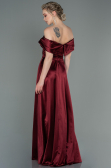 Long Burgundy Prom Gown ABU3157