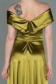 Long Pistachio Green Prom Gown ABU3157
