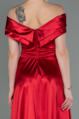 Long Red Prom Gown ABU3157