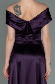 Long Dark Purple Prom Gown ABU3157