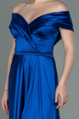 Long Sax Blue Prom Gown ABU3157