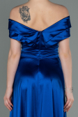 Long Sax Blue Prom Gown ABU3157