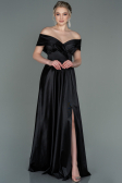Long Black Prom Gown ABU3157