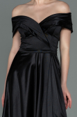 Long Black Prom Gown ABU3157