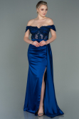 Parlement Long Satin Evening Dress ABU2374