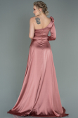 Onion Skin Long Satin Evening Dress ABU2610