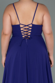 Purple Long Plus Size Evening Dress ABU1324