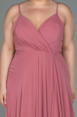 Onion Skin Long Plus Size Evening Dress ABU1324