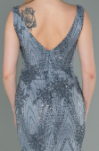 Long Anthracite Mermaid Prom Dress ABU3178