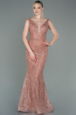 Long Onion Skin Mermaid Prom Dress ABU3178
