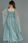 Long Turquoise Girl Dress ABU3155