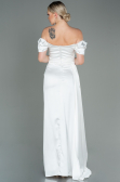 White Mermaid Evening Dress ABU1606