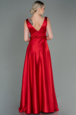 Long Red Engagement Dress ABU3199