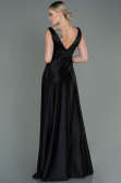 Long Black Engagement Dress ABU3199