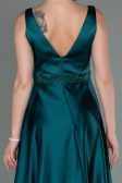 Long Emerald Green Engagement Dress ABU3199