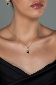 Emerald-Gold Accessory Set UK600