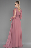 Long Onion Skin Chiffon Evening Dress ABU3220