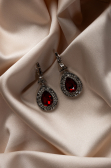 Red Earring UK527