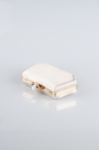 Cream Satin Night Bag SH812